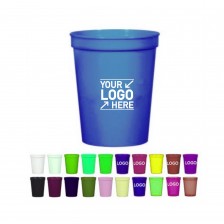 12 oz Customized Color Reusable Plastic Cup